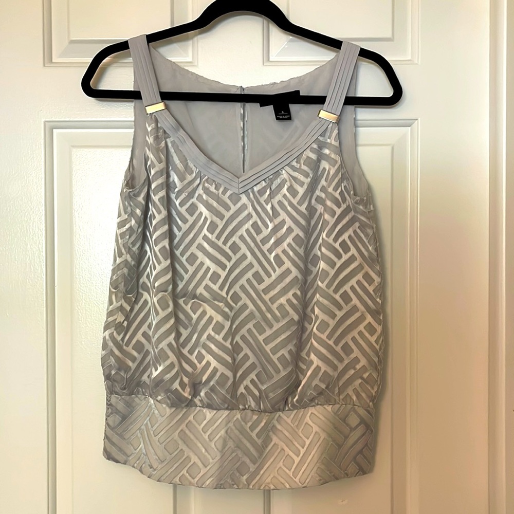 White House Black Market silk top